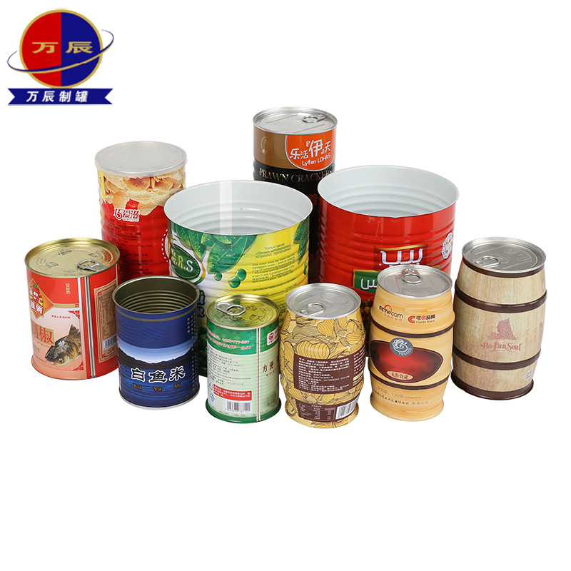 定制食品铁罐头 15#焊接罐通用包装圆形密封马口铁罐 免费拿样