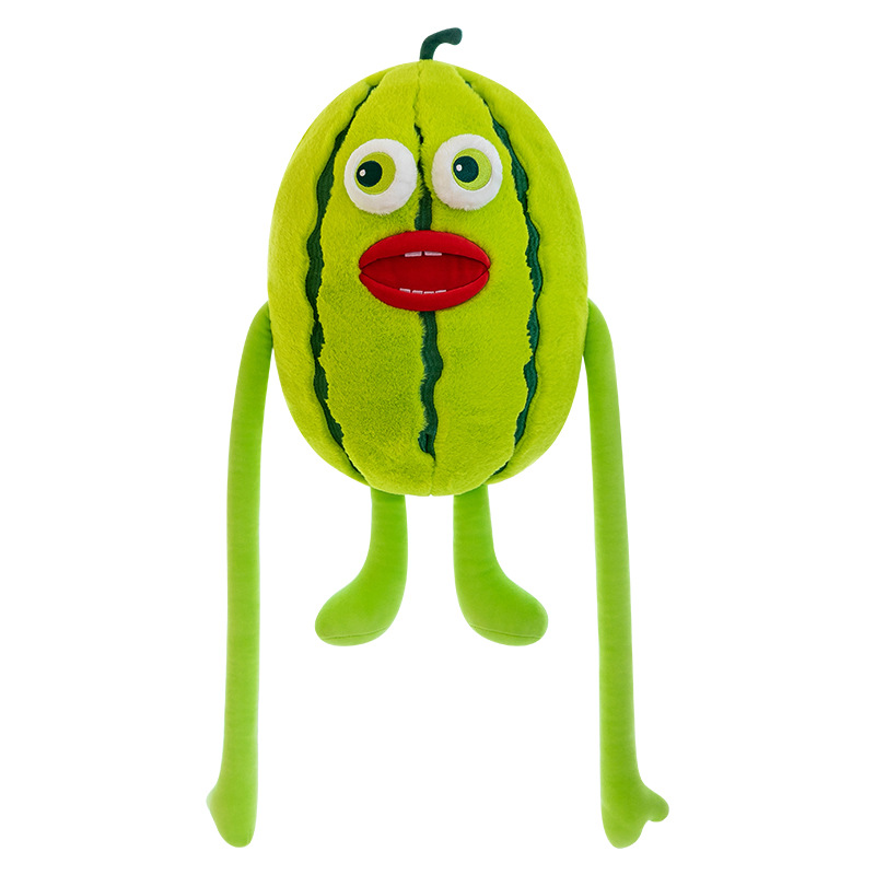 fool doll funny ugly and cute watermelon doll pillow creative plush toy activity crane machines gift wholesale