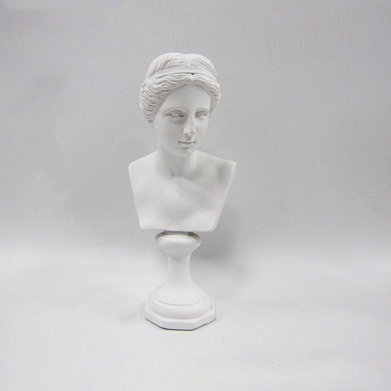 北欧式摆件 15cm维纳斯家居树脂小石膏雕像venus雕塑美术用品摆饰