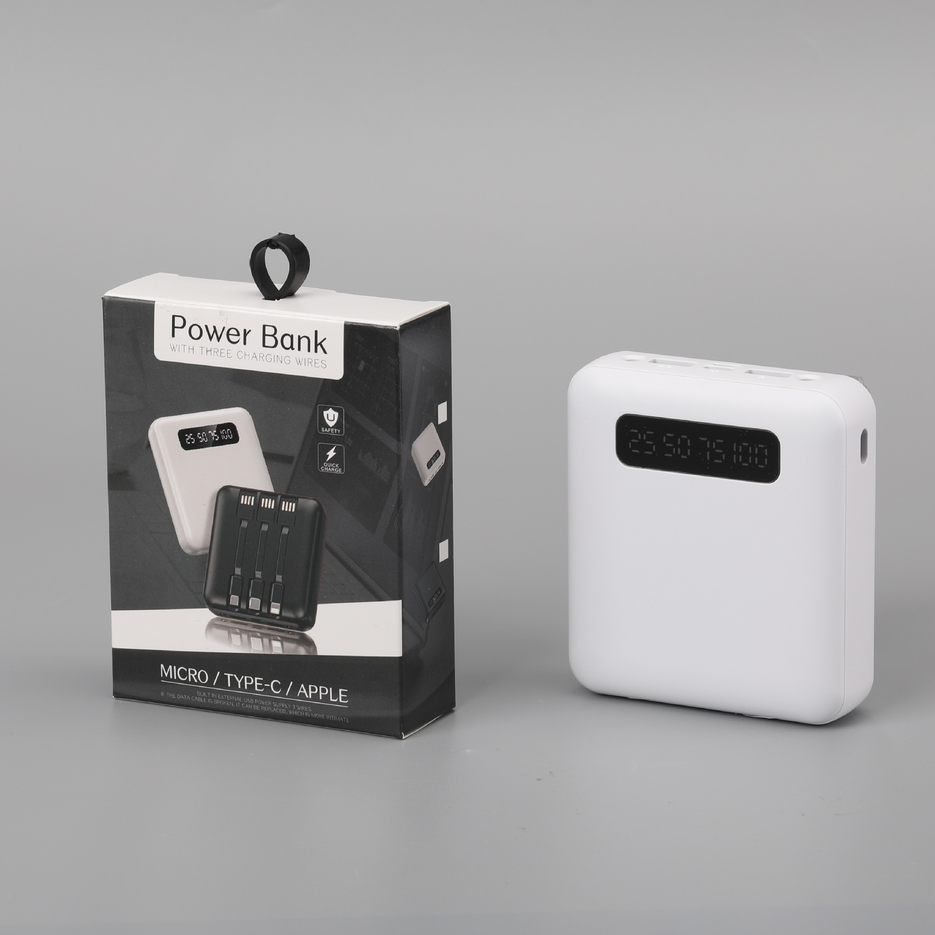 【厂家直销】2/3节18650卡罗马小米移动电源专用包装盒吸塑可定制