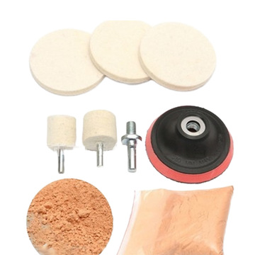 跨境8件套汽车玻璃抛光研磨套装 厂家批