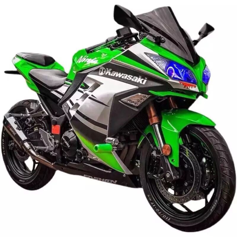 原装国四电喷可上牌川崎小忍者摩托车跑车双缸250地平线s款公路赛