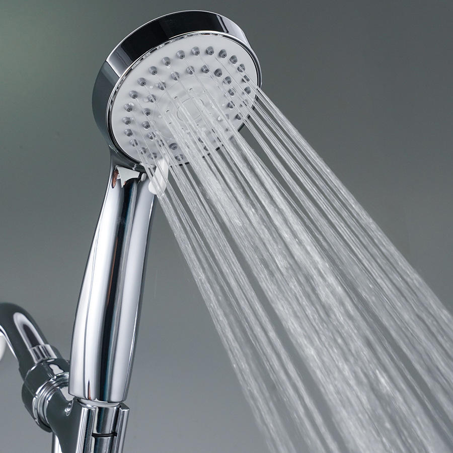 厦门跨境热销手持花洒套装三功能增压花洒喷头房车浴室热水器喷头