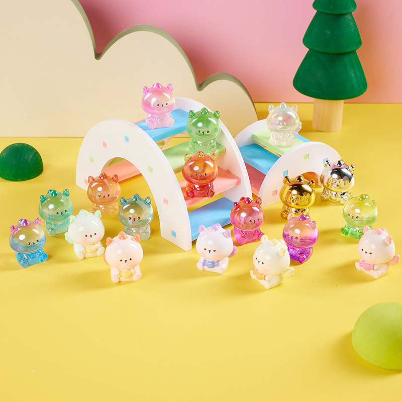 新款小龙人迷你萌粒盲袋创意公仔卡通潮玩盲盒手办龙年吉祥物礼物