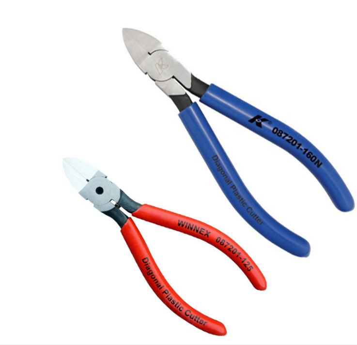 德国k牌强力型塑料水口钳斜口钳钳子电子钳子电工钳087201