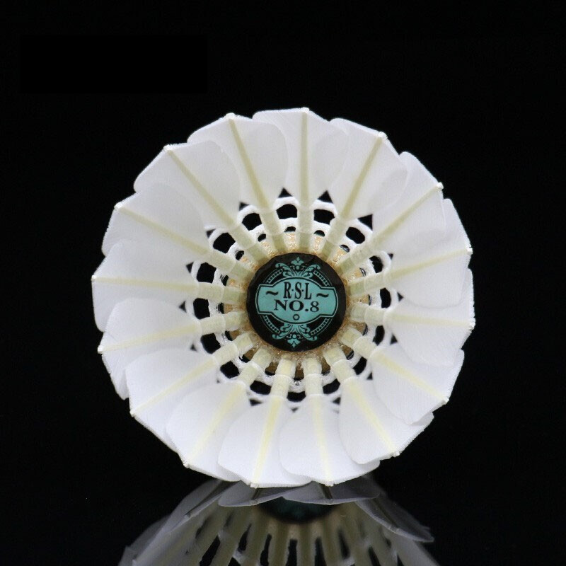 亚狮龙rsl羽毛球8号俱乐部比赛训练用球稳定飞行耐打鸭毛球rsl8号