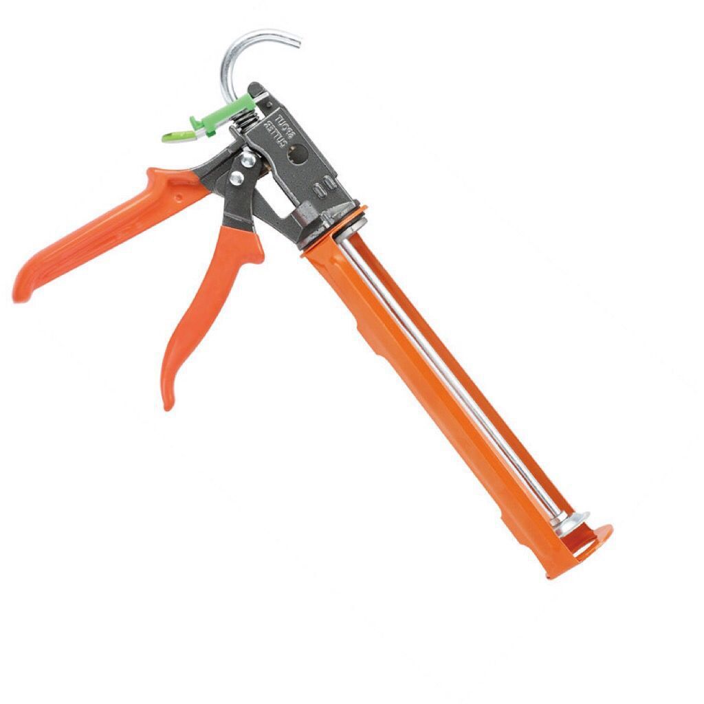 源头厂家旋转省力玻璃胶枪一体胶枪美缝工具1068省力玻璃胶枪