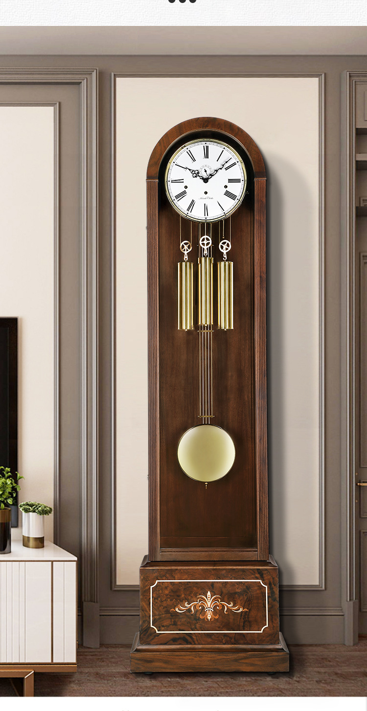 赫姆勒时钟hermle clocks落地钟机械钟客厅别复古大座钟摆钟报时