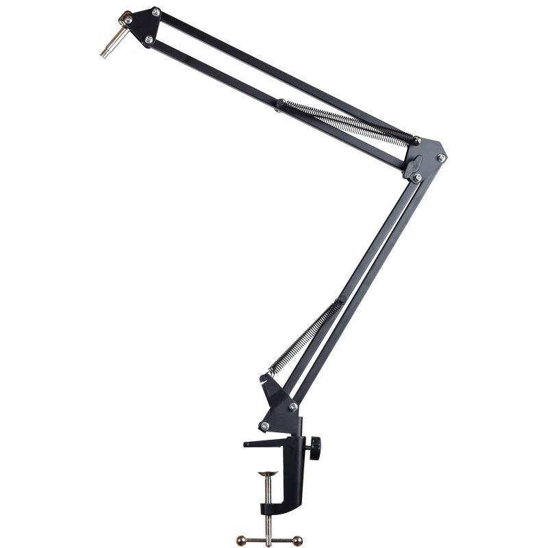 电容麦克风桌面大号悬臂支架主播直播录音话筒台式专业防震摇臂架