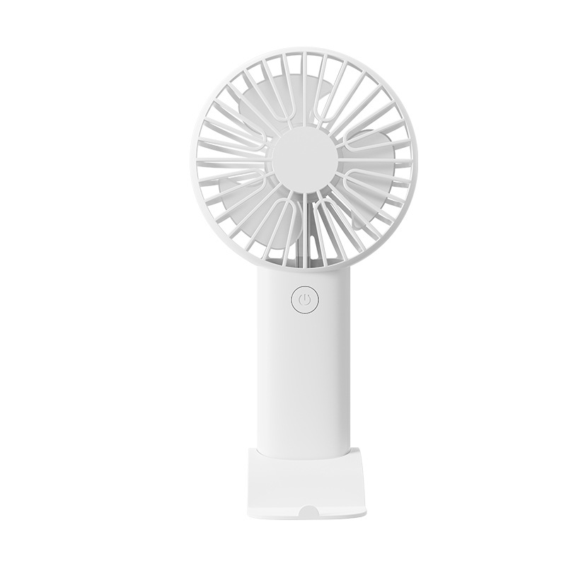 2024 New Small Handheld Fan Portable Hanging Neck Mute Folding Mini Usb Rechargeable Fan Ultra-Long Life Battery