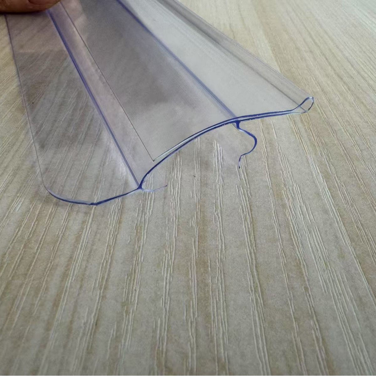 超市货架价格条标签条塑料标价条安辰款层板卡条外卡带挡边式标牌