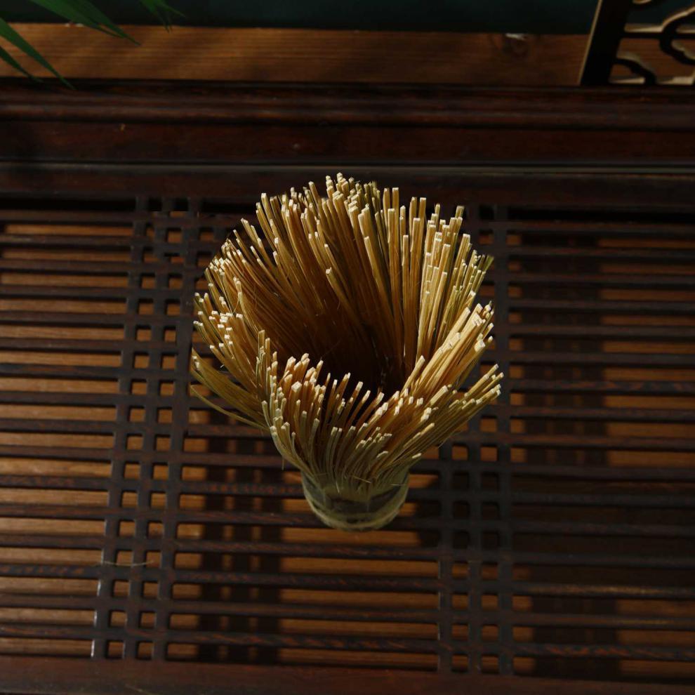 制作竹刷锅竹片洗锅刷清洁厨房用刷饭店酒店洗