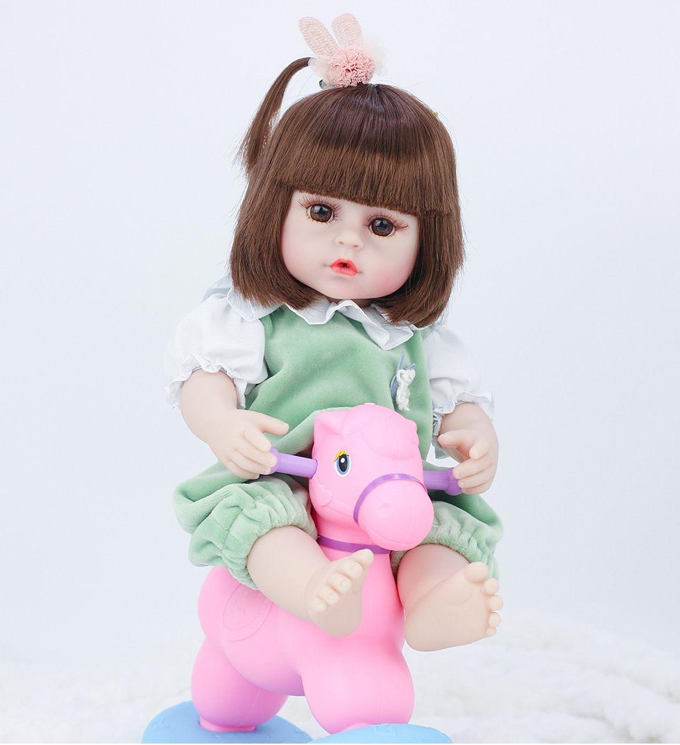 外贸仿真重生洋娃娃 搪胶婴儿重生娃娃美国reborn doll儿童玩具