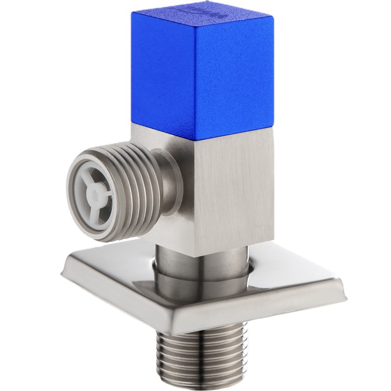 角阀全铜加厚马桶带止回阀卫生间热水器冷热水单向止逆三角阀