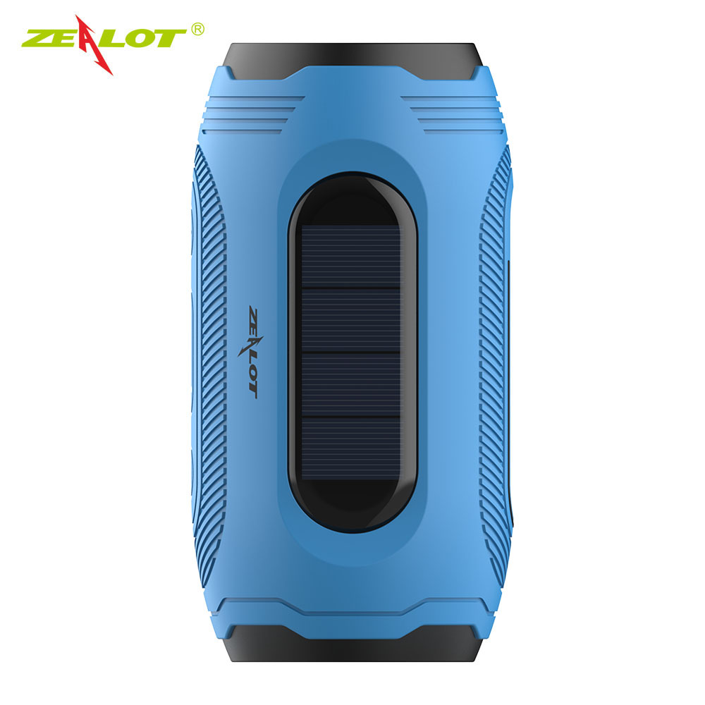 Fanatic A4 New Wireless Bluetooth Audio Portable Outdoor Solar Bicycle Riding Speaker Three-in-One