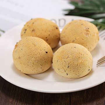奥昆 麻薯胚 西饼店食材小吃点心 原味麻薯球 日式早餐麻糍烤面包