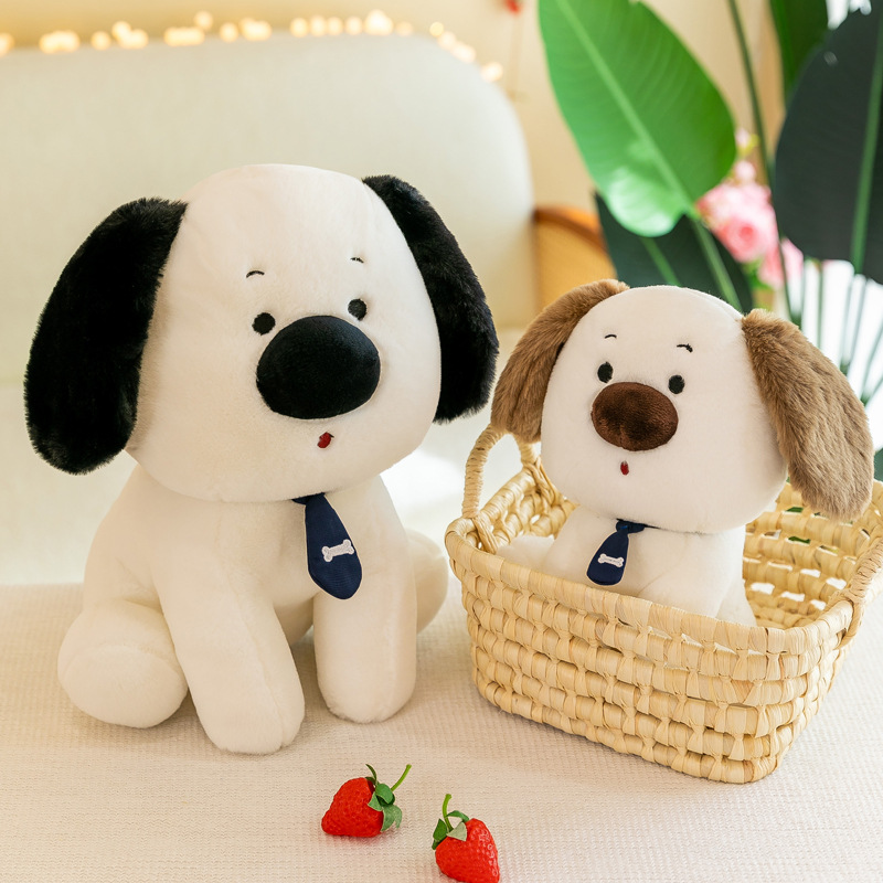 网红新款大鼻狗小狗公仔可爱狗狗娃娃儿童玩具生日礼物精品毛绒玩