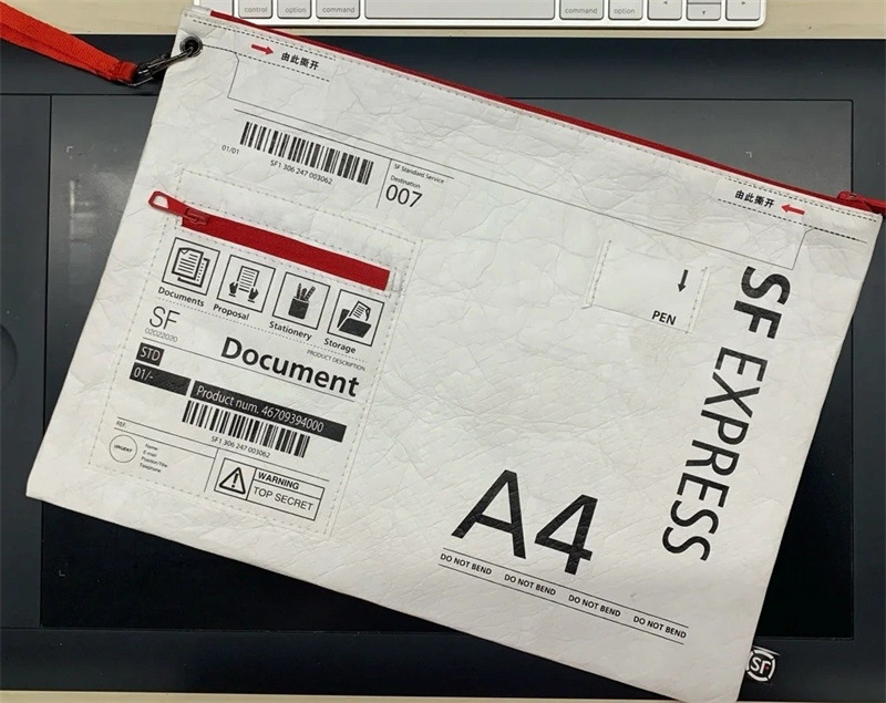 顺丰杜邦纸袋背包牛皮纸托特包单肩包手提包手提袋女包环保帆布包