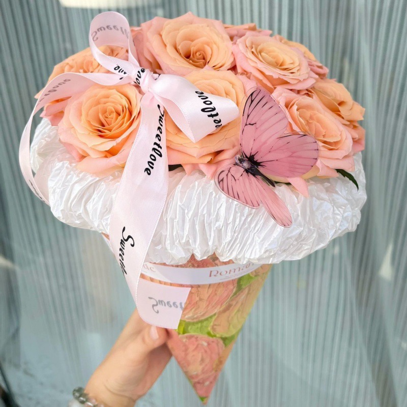 冰淇淋花束成品奶束半成品包装闺蜜朋友女生日礼物感夜市摆摊代货