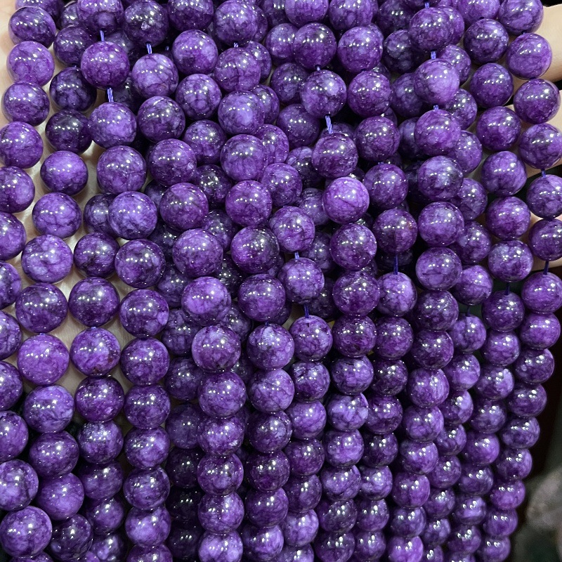 紫龙晶圆珠散珠diy半成品串珠手工饰品材料包手串配件配饰品-阿里巴巴