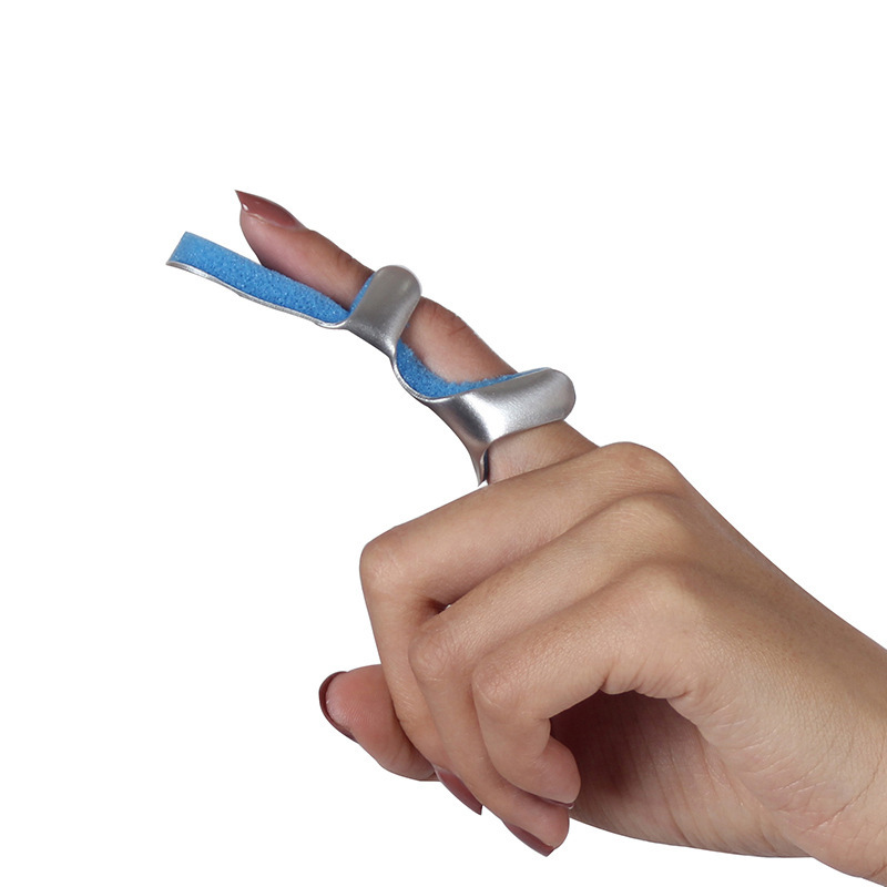 蛙式手指固定夹板固定器骨折护具指套支具手关节伸直不足弯曲指托