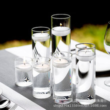 透明三件套装玻璃花瓶 厂家现货高硼硅鲜花永生花装饰瓶桌面餐厅