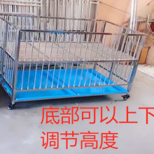 展示笼跑笼不锈钢狗笼子狗狗跑床宠物店展台小型犬中型犬折叠笼子