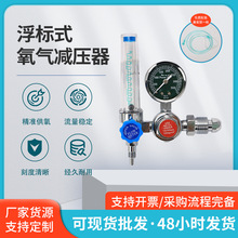 浮标式氧气吸入器 医用氧气吸入器湿化瓶 压力吸氧流量表