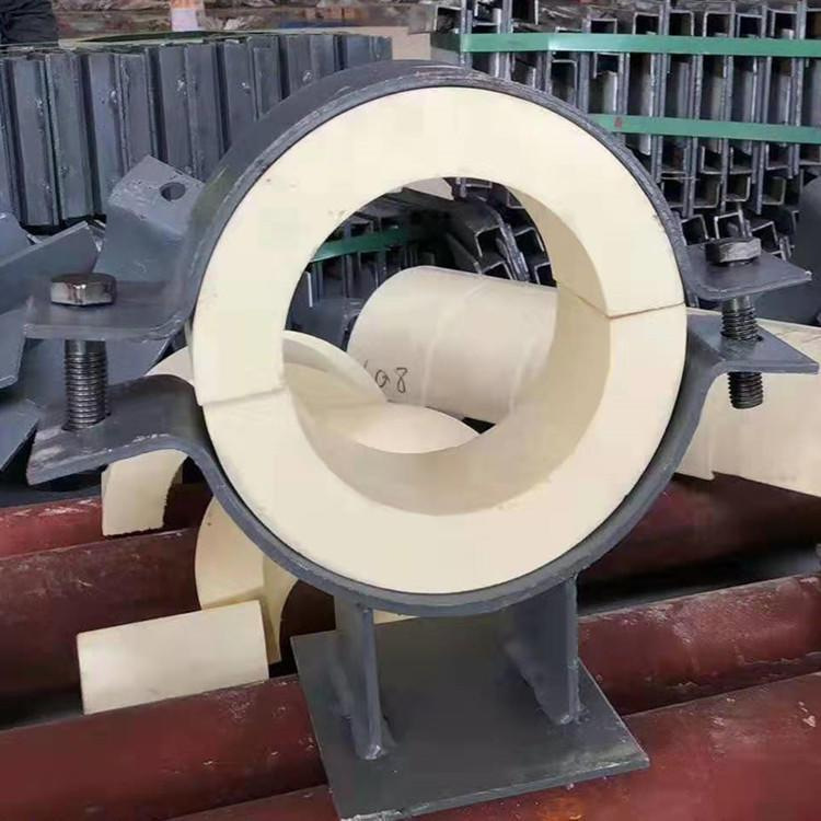 厂家销售pir深冷保温管托硬质阻燃聚氨酯滑动管高密度聚氨酯管托