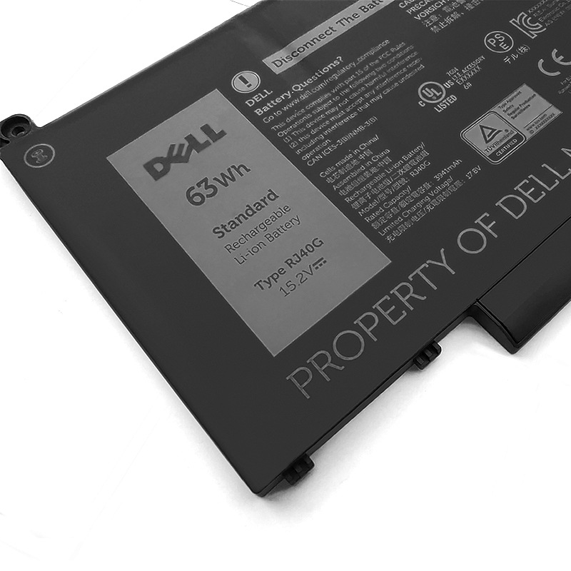 适用dell戴尔 latitude 5420 5520 wy9dx 005r42 rj40g笔记本电池