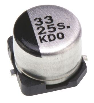 eee-1va330wp 33uf 35v 20% panasonic/松下贴片铝电解电容