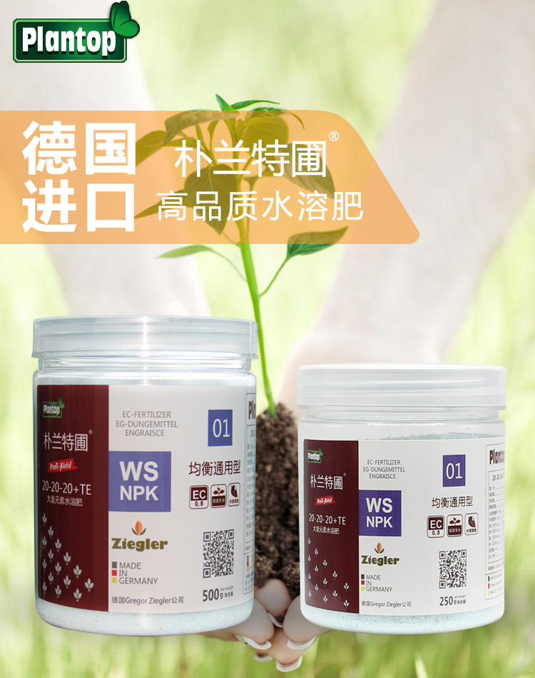 大量元素水溶肥 花多多1号2号 叶面肥 德国进口 花肥批发盆栽