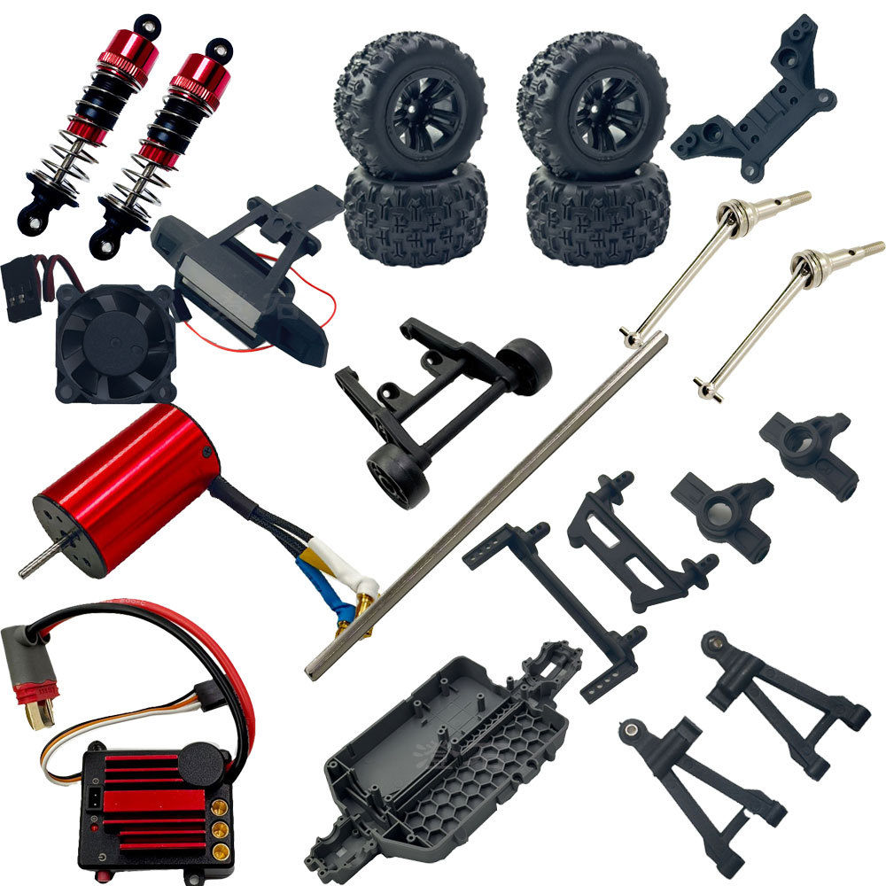 美嘉欣遥控车16207/16208/16209/16210四驱无刷高速竞速越野大脚