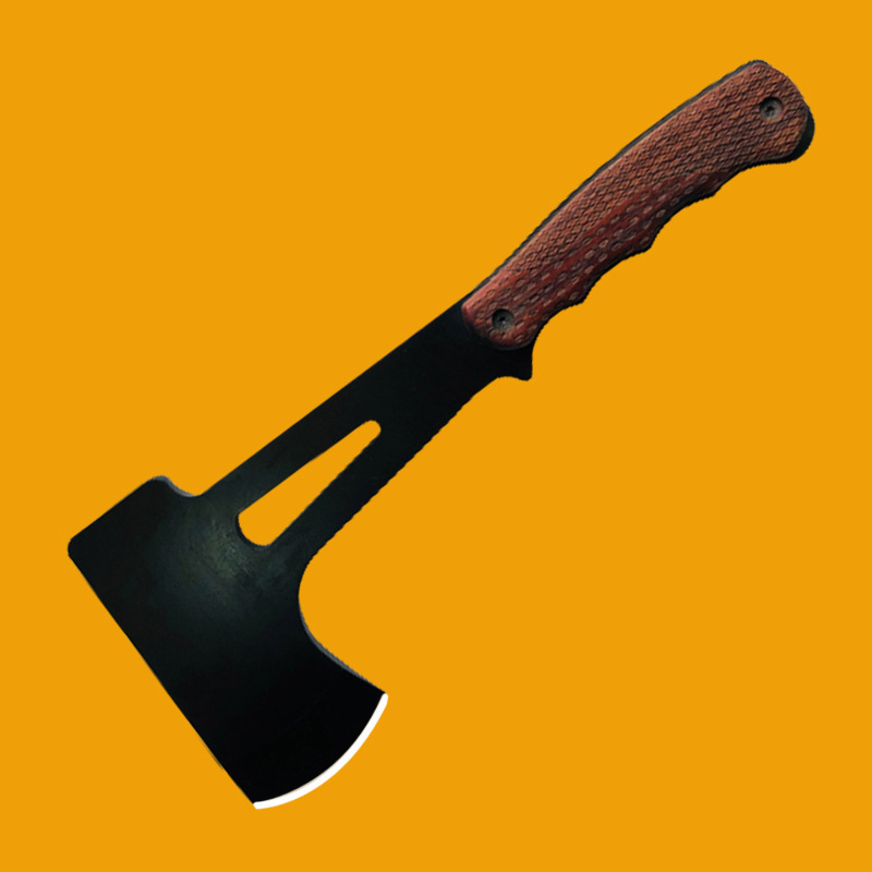 户外斧头 木柄狼头斧 斧子消防斧伐木园林军工斧消防器材战狼斧头