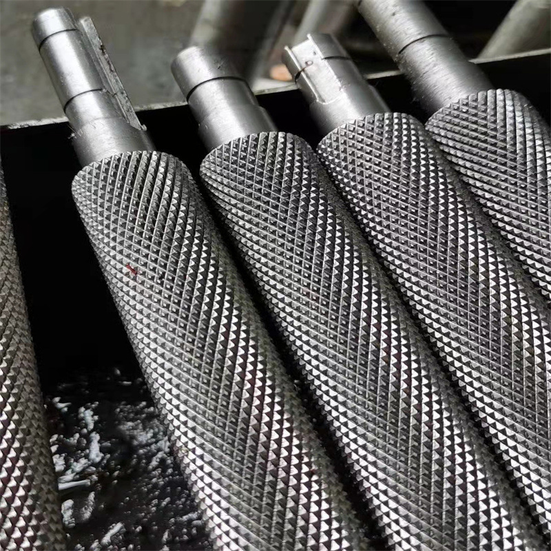 东莞304不锈钢滚花棒 直纹网纹螺纹滚花 316不锈钢棒压花棒拉花棒