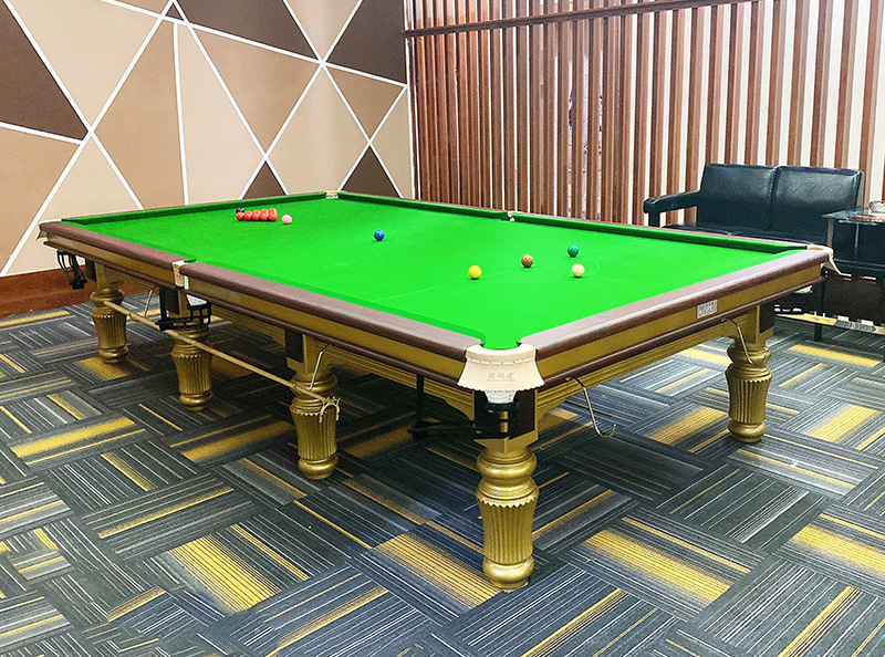 晶凯台球批发 英式斯诺克 标准型 成人 家用 球房用 斯诺克台球桌