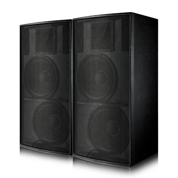 厂家直销f215系列双15寸大功率组合大音箱 酒吧ktv会议厅专业音响