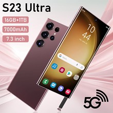 跨境手机S23 Ultra真4G内置笔7.3英寸incell高清屏2+16内存外贸机