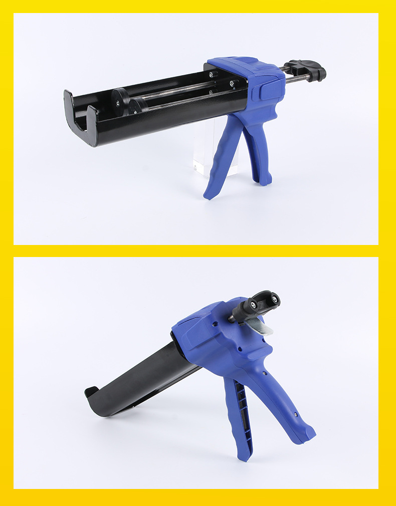 厂家美缝工具助力胶枪瓷砖填充胶枪 手动液压工具美缝工具双组