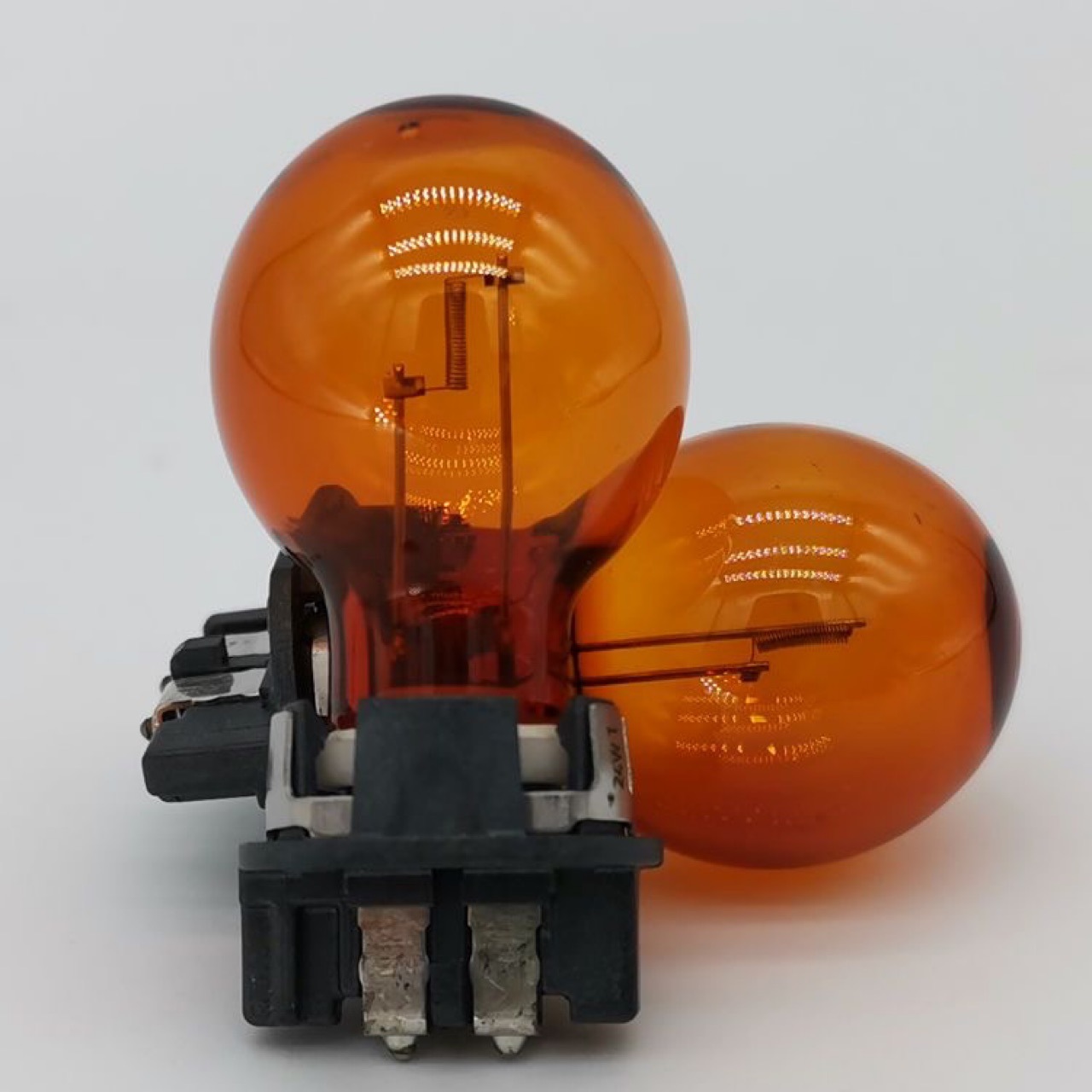 飞利浦PWY24W新朗逸途观L新明锐12174凌度Q3A4L蒙迪欧前转向灯泡1