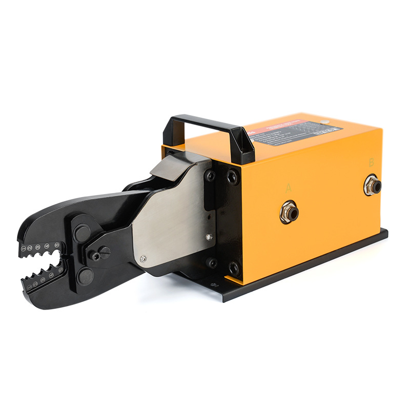 气动8字铝套压线钳冷压1.5-5mm圆形铝扣钢丝绳索海钓锚鱼钩压接机