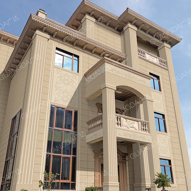 浮雕砖仿大理石外墙瓷砖别墅窗下拼花户外农村外墙雕花砖500x800