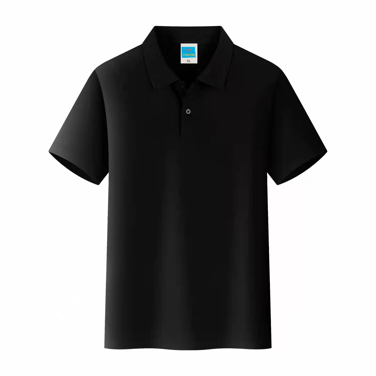 Summer Short-Sleeved Lapel Polo T-shirt Group Men's Short-Sleeved Printed Advertising Shirt Business Attire Work Clothes Customization