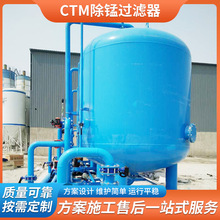 厂家直供全自动CTM除铁除锰过滤器设备 水处理碳钢机械除锰过滤器