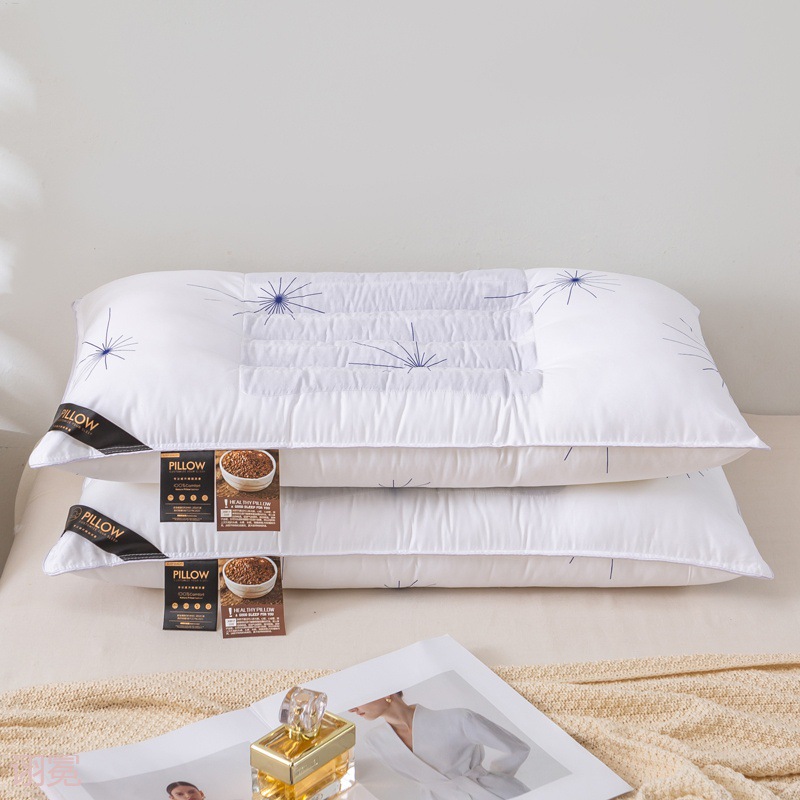 全棉决明子磁疗枕头保健枕 护颈椎枕芯 家用单人养生枕头礼品批发