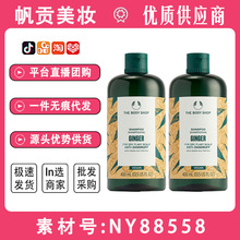 英国美体小铺新款生姜洗发水露thebodyshop洗发水400ml控油