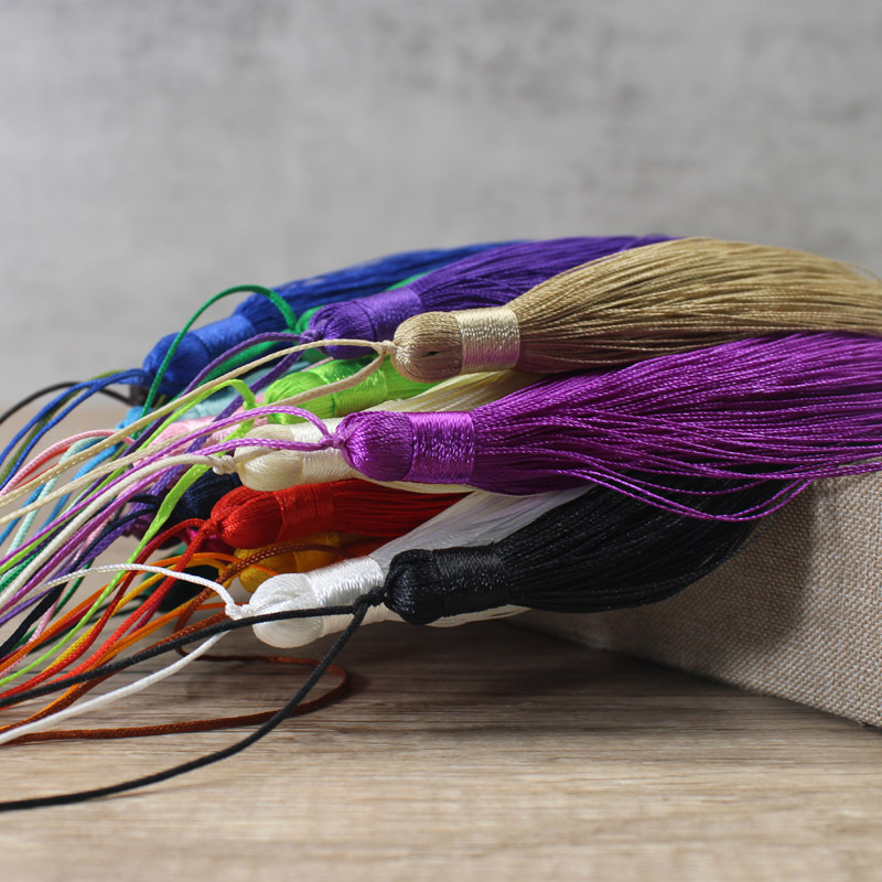 30cm大穗子流苏挂件坠子吊穗 团扇文玩流苏配饰 冰丝流苏线穗子线