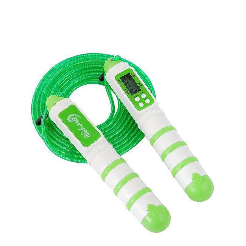 中小学生中考体育考试专用跳绳 电子计时计数 轴承钢丝跳绳