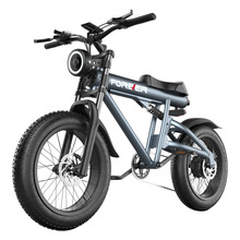 外贸出口助力电动自行车 新款越野山地自行车变速20寸电动单车