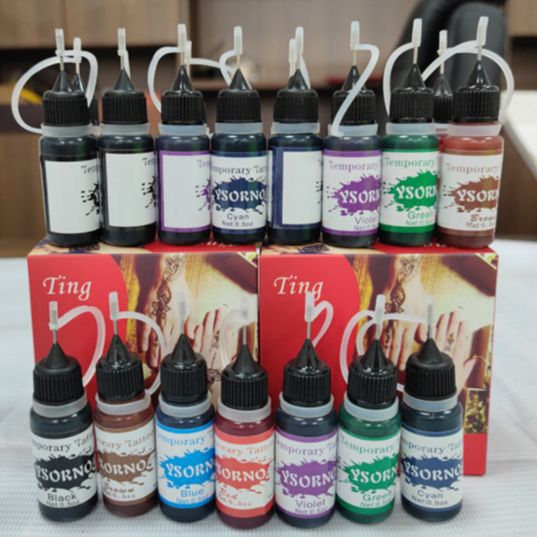 Hand-Painted Tattoo Cream Milky White Hand-Painted Pigment Pen Pigment HN Color Paste Temporary Color Juice Tattoo